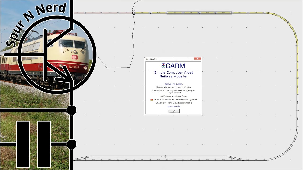 Gleisplanung am PC mit SCARM - Erste Schritte