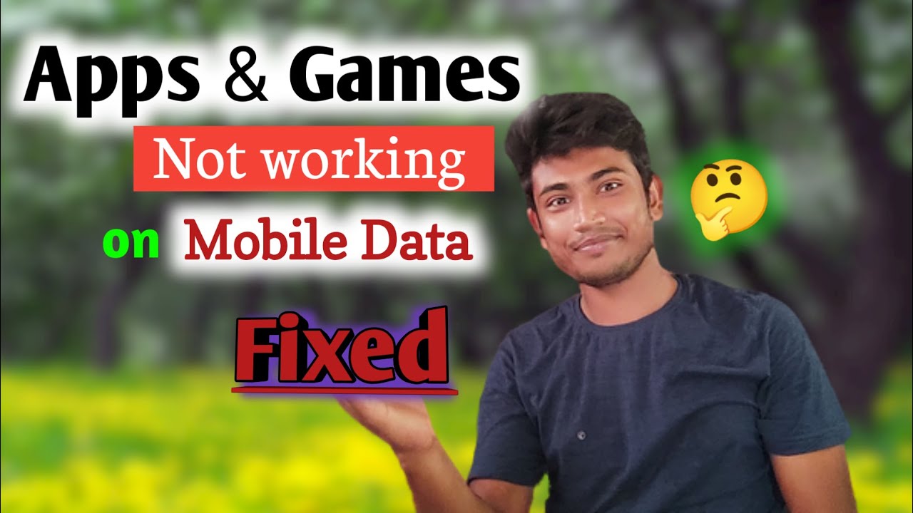 Some Apps Not Working On Mobile Data | Mobile Data on But Internet Not Working | Android & IOS