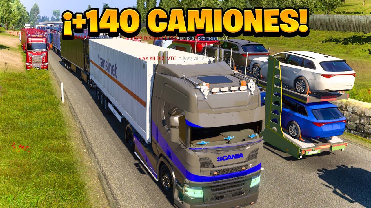 ¡NUEVA RUTA DE LOS NOOBS Y CAOS DEL TOTAL! | Euro Truck Simulator 2