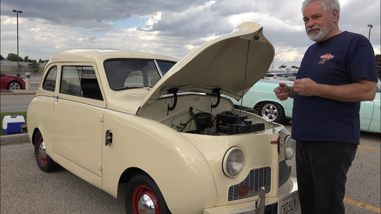1947 Crosley - Cozy Corner - Man Steals the Show with Small Ride - 135 lbs Engine