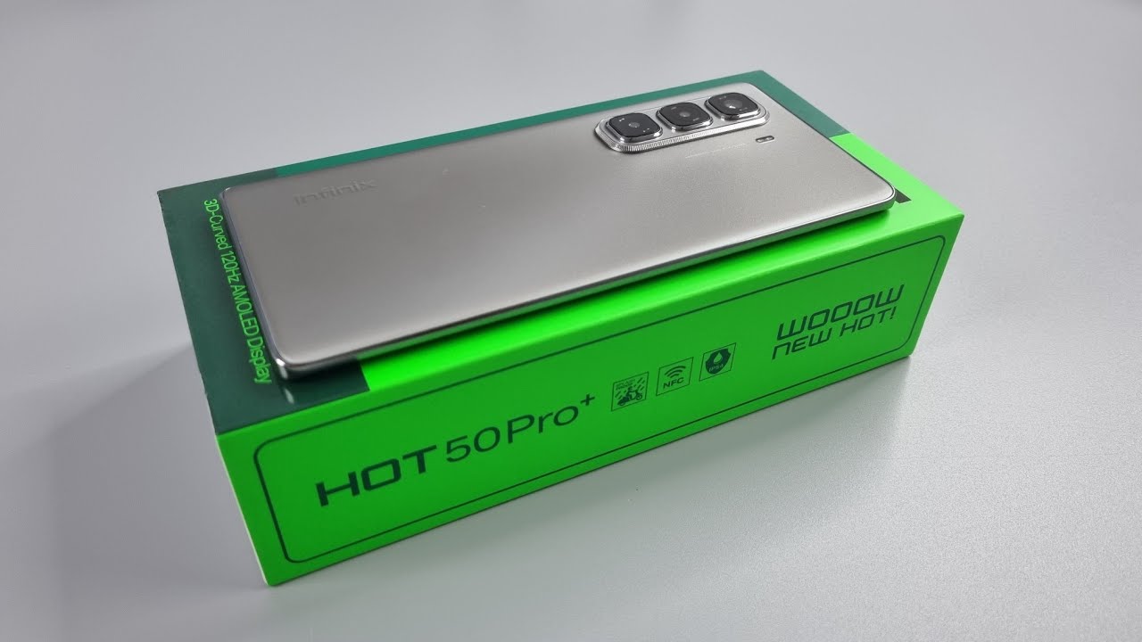 Infinix HOT 50 Pro Plus Unboxing & Camera Test | Titanium Grey Colour | Retail Unit