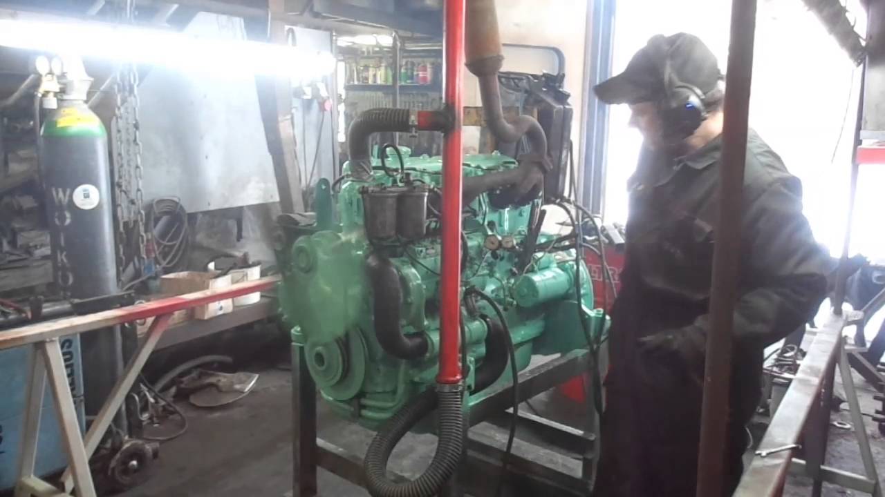 Volvo D50B provstart