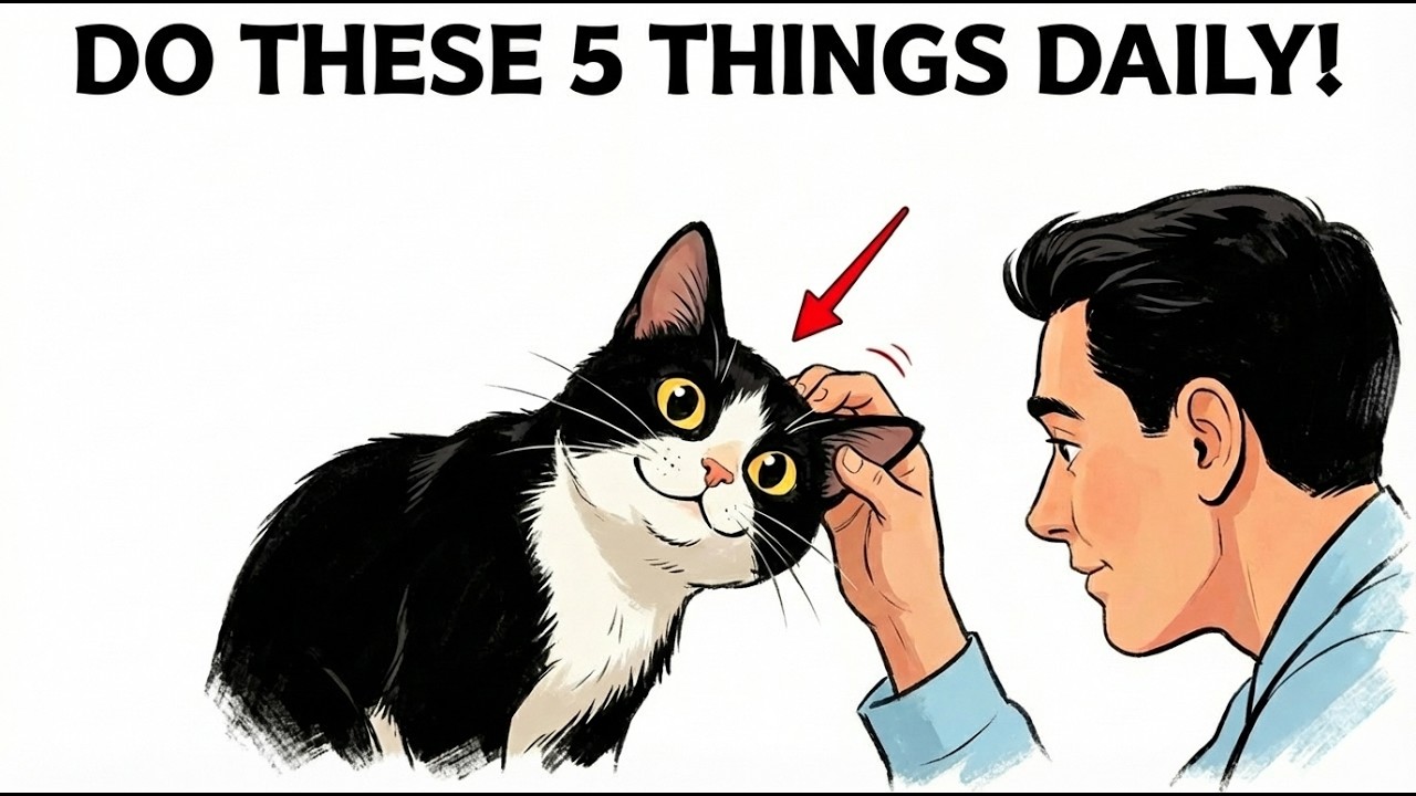 Do These 5 Things Daily And Your Cat Will Trust You Forever