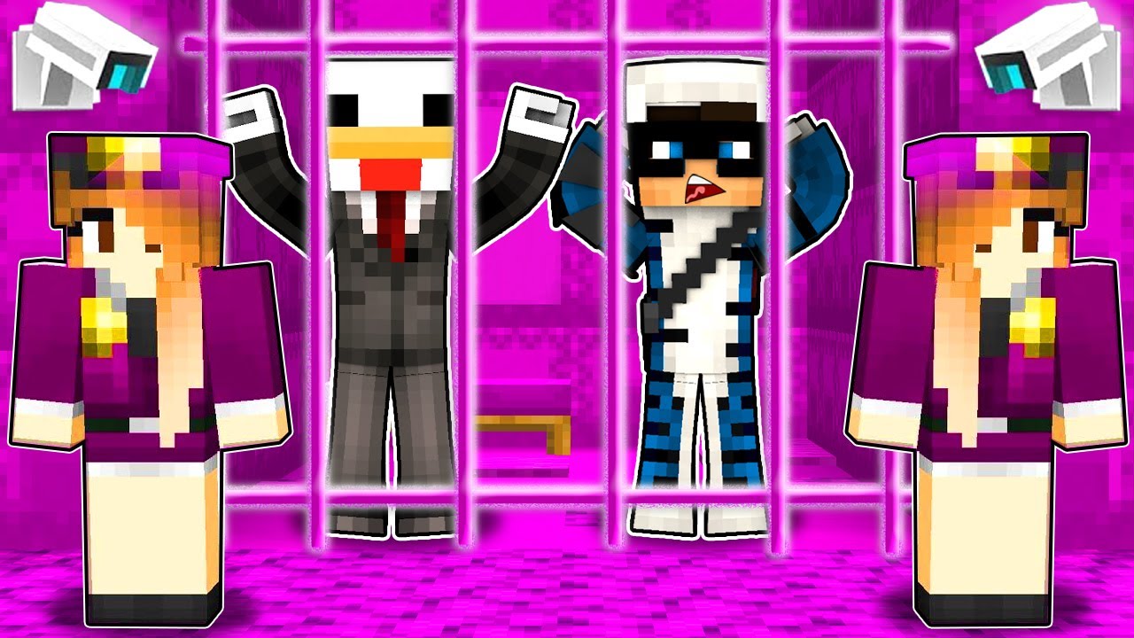 SCAPPIAMO DALLA PRIGIONE DELLE RAGAZZE SU MINECRAFT!!