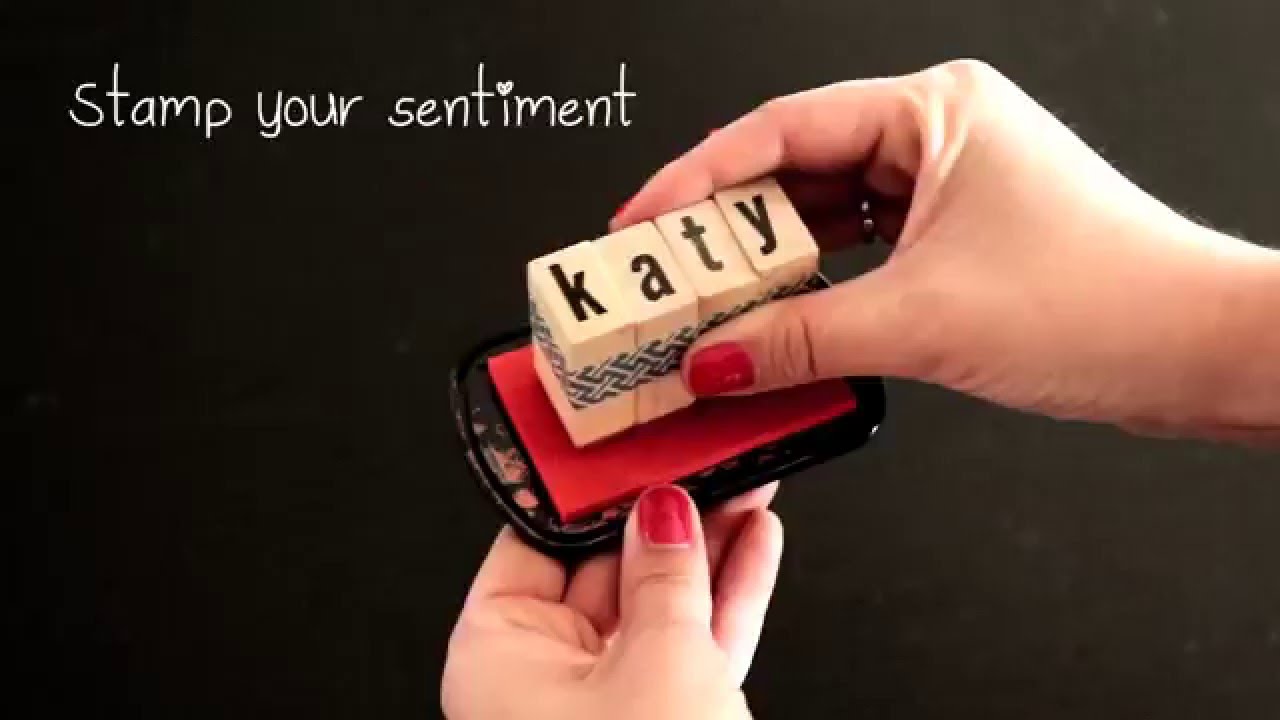 Craft Hack: Perfectly Aligned Stamps Every Time