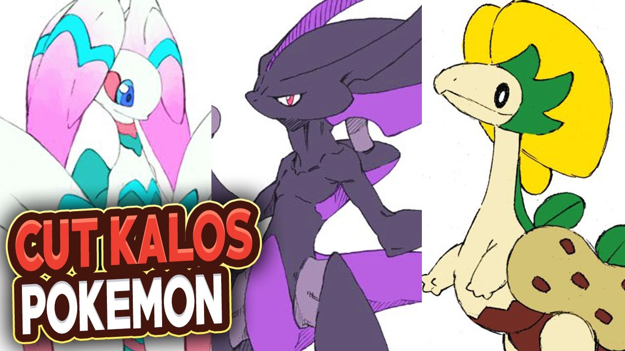 Вырезанные покемоны из Калоса раскрыты в новой утечке Pokémon! БЕЗУМНЫЕ вырезанные дизайны!