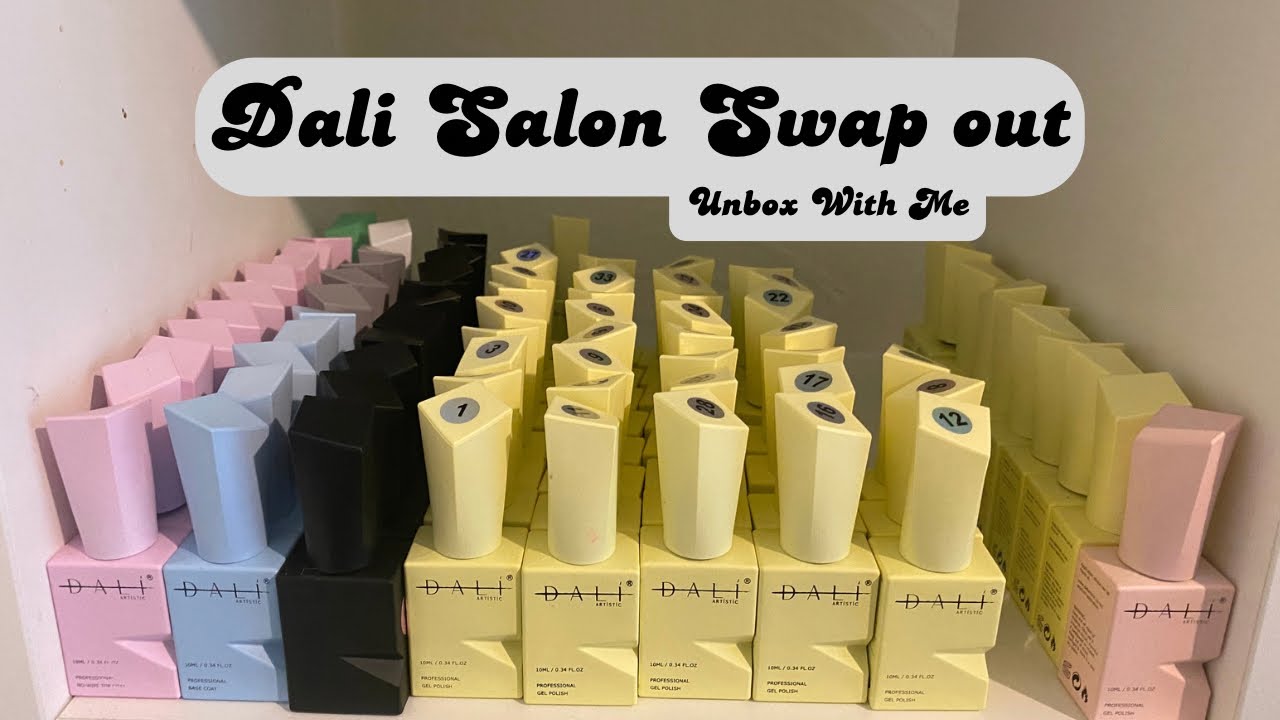 Unbox my Dali Artistic Salon swap out with me @daliartistic