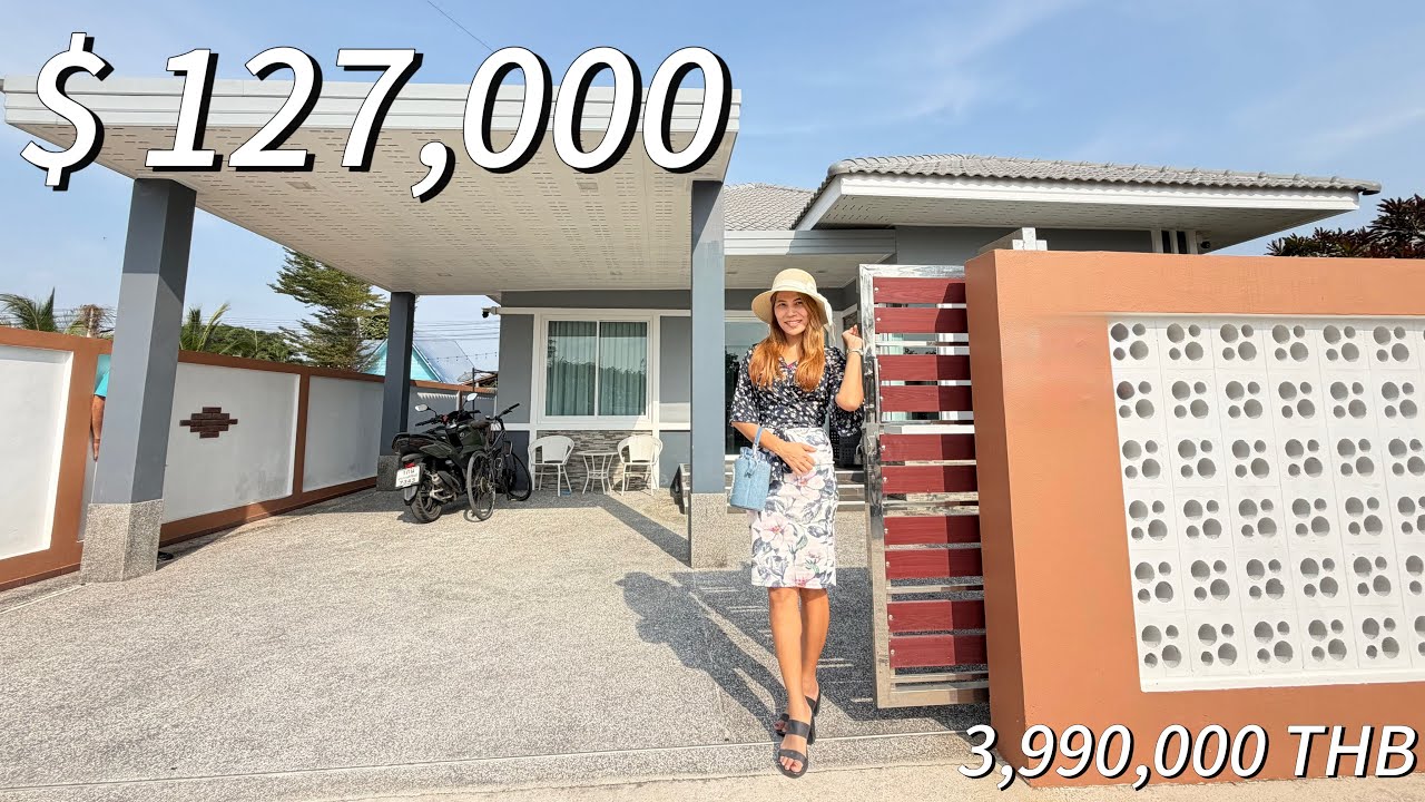 URGENT SALE 3 BED LOVELY HOME IN HUA HIN WALKING DISTANCE TO SHOPS AND RESTURANT 