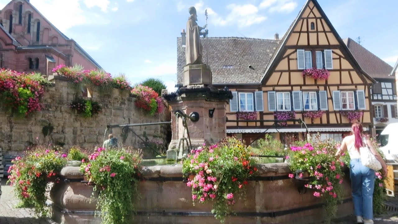 Camping Trois Châteaux, Eguisheim and Colmar (Alsace, France)