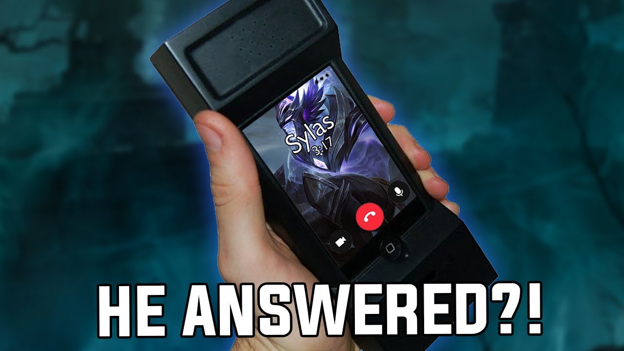I CALLED ASHEN k̶n̶i̶g̶h̶t SLAYER SYLAS AT 3:17AM?!