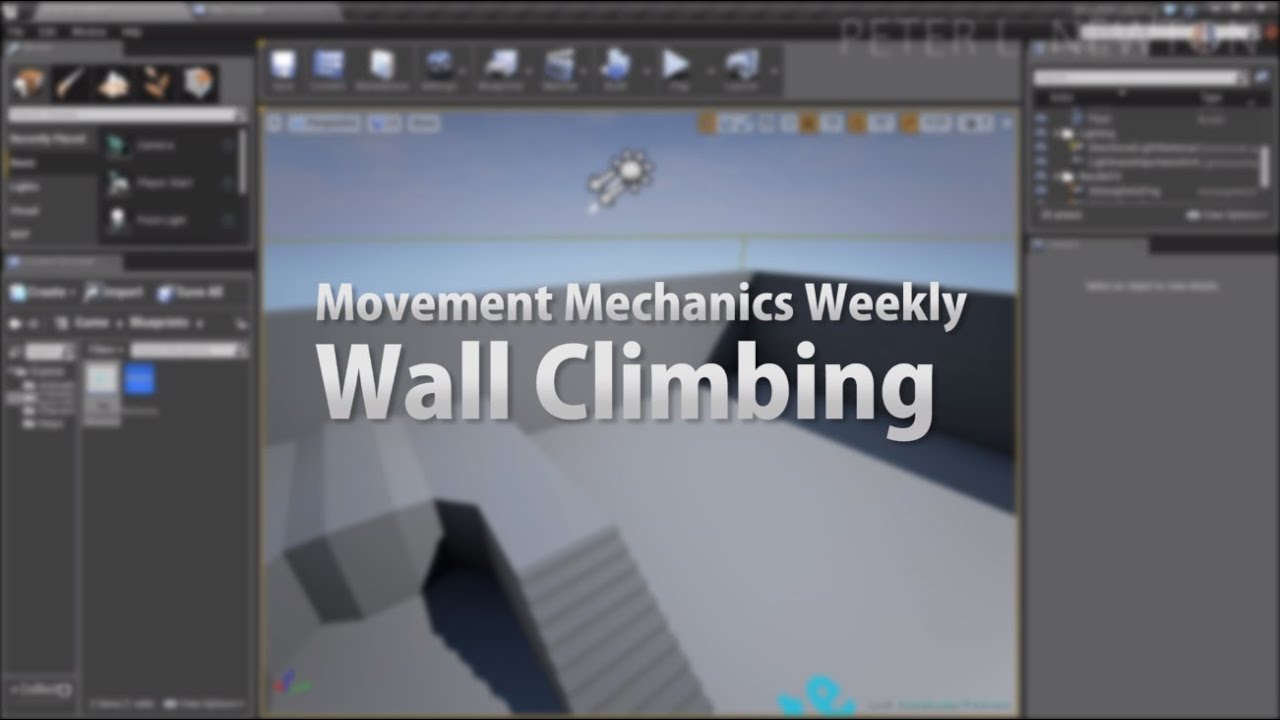 Unreal Engine 4 Wall Climbing 1/2