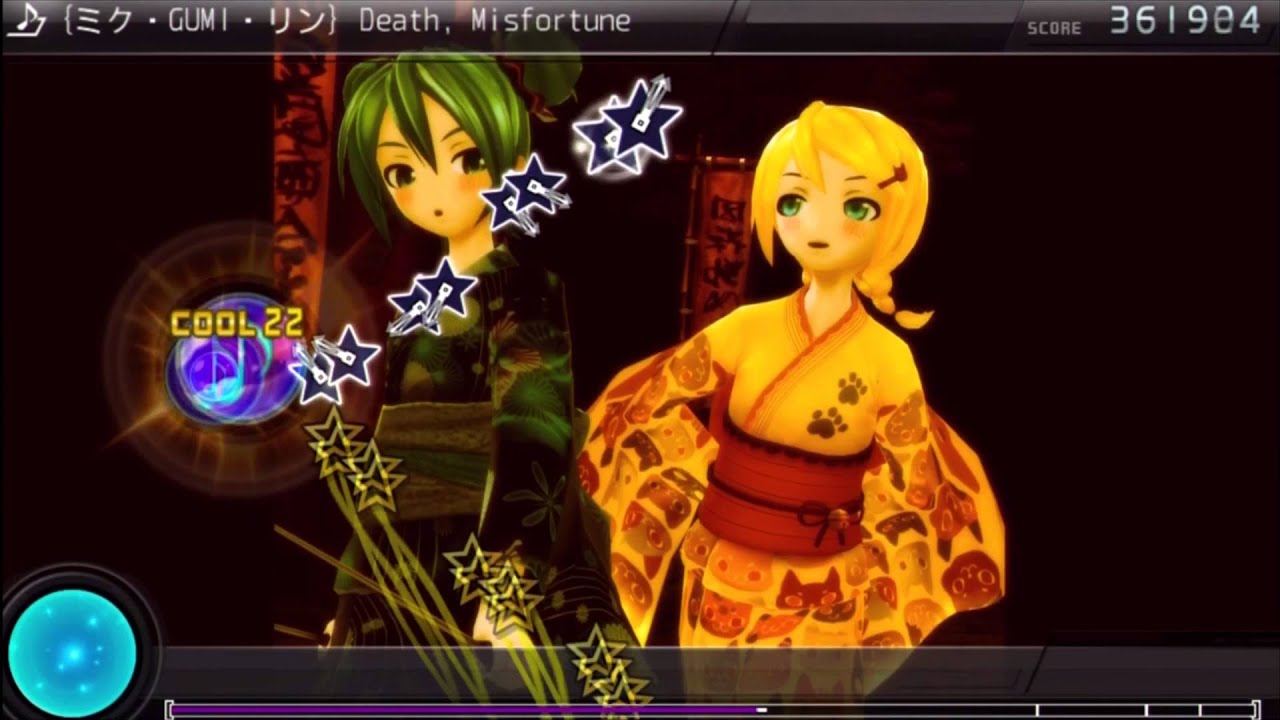 Project DIVA F 2nd English EDIT - Death, Misfortune [Excellent]
