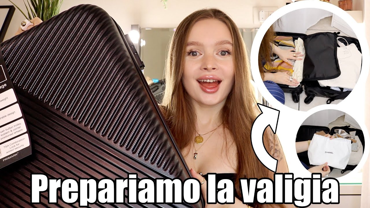 PREPARIAMO INSIEME LA VALIGIA + VI SVELO LA DESTINAZIONE 🤩