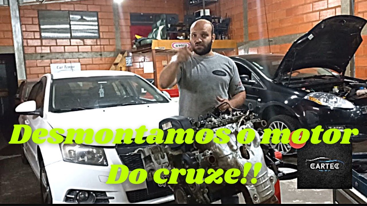 #CARTEC_RC / DESMONTAMOS O MOTOR DO CHEVROLET CRUZE 1.8 16V ECOTEC....
