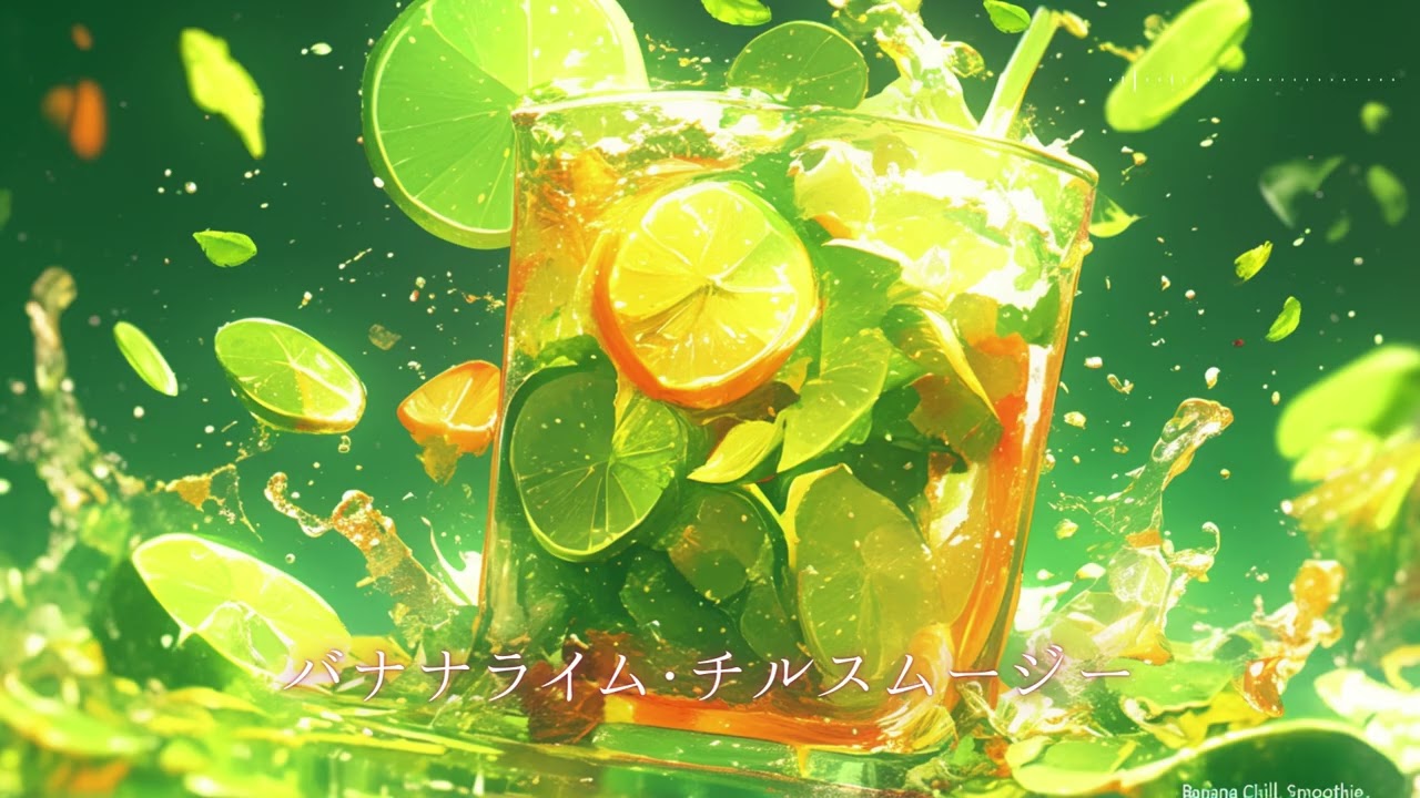 【フリーBGM/1時間】バナナライム・チルスムージー（作業用BGM/勉強用BGM/配信用BGM）