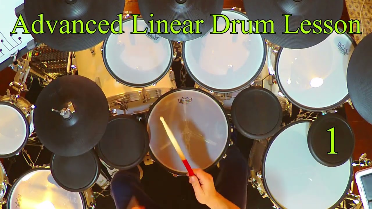 Advanced Linear Groove Drumming