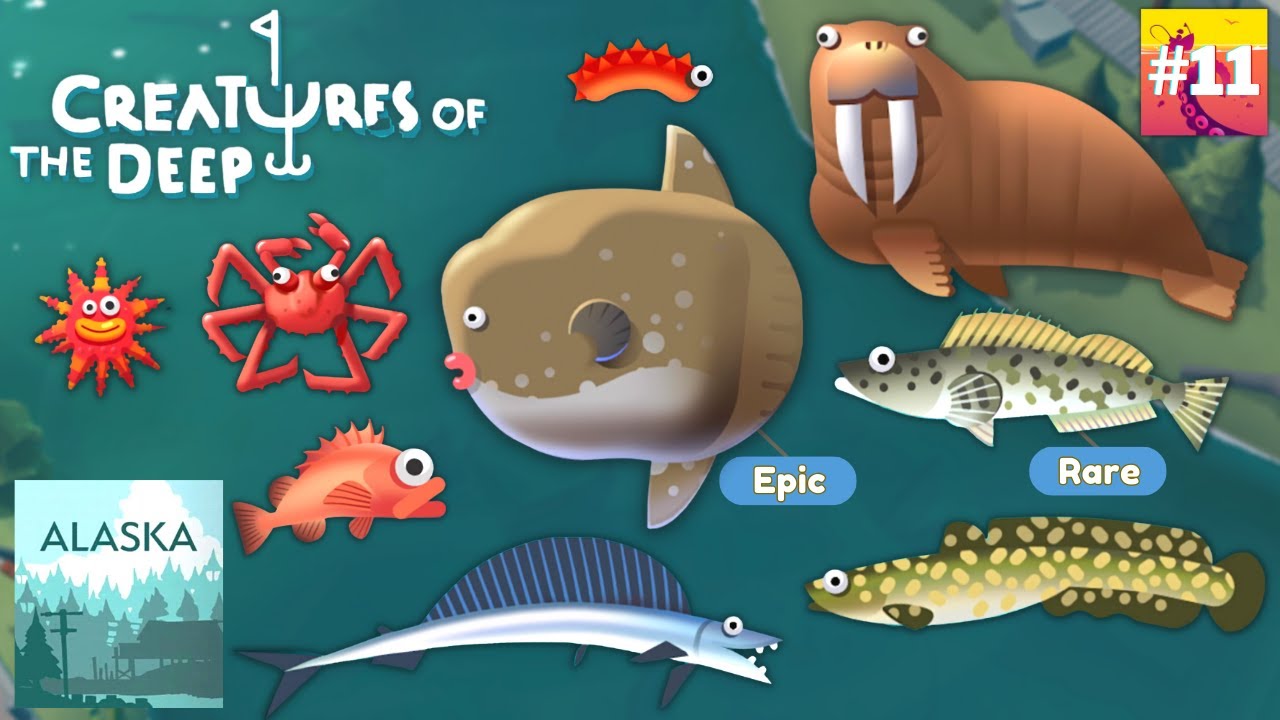 Creature Of The Deep : Fishes and Creatures in Alaska