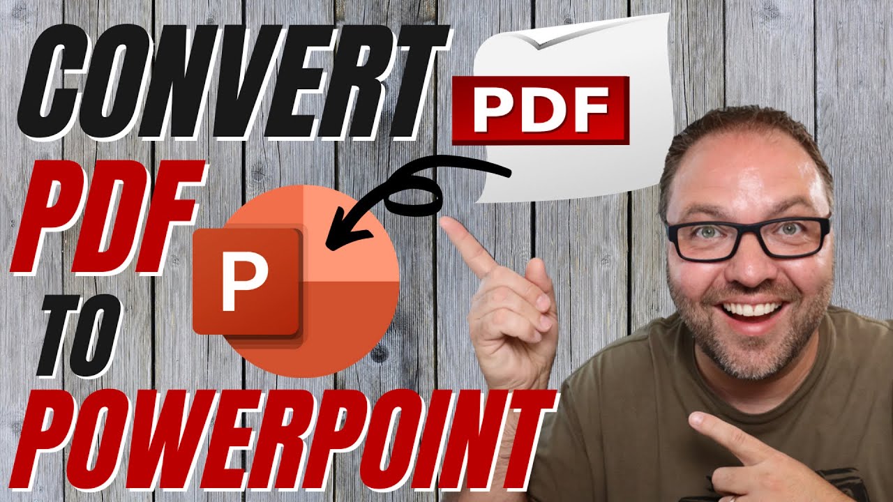 Как конвертировать PDF в PowerPoint | Бесплатно | PDF в PPTX