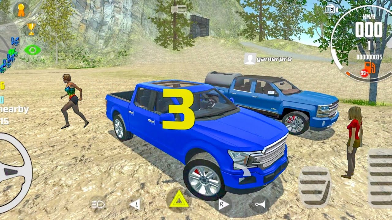 Car Simulator 2 Multiplayer - Dirty Ride Race - Ford F 150 - Car Games Android Gameplay