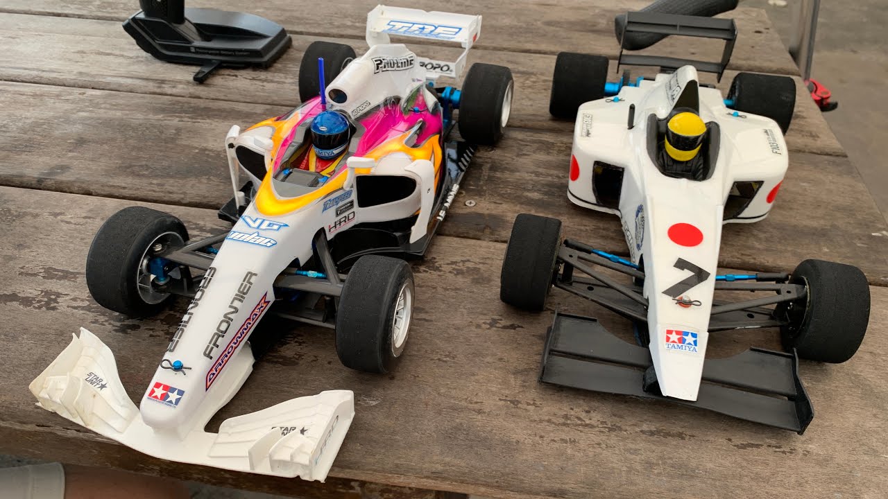 Tamiya TRF 102 vs F103 15th Anniversary