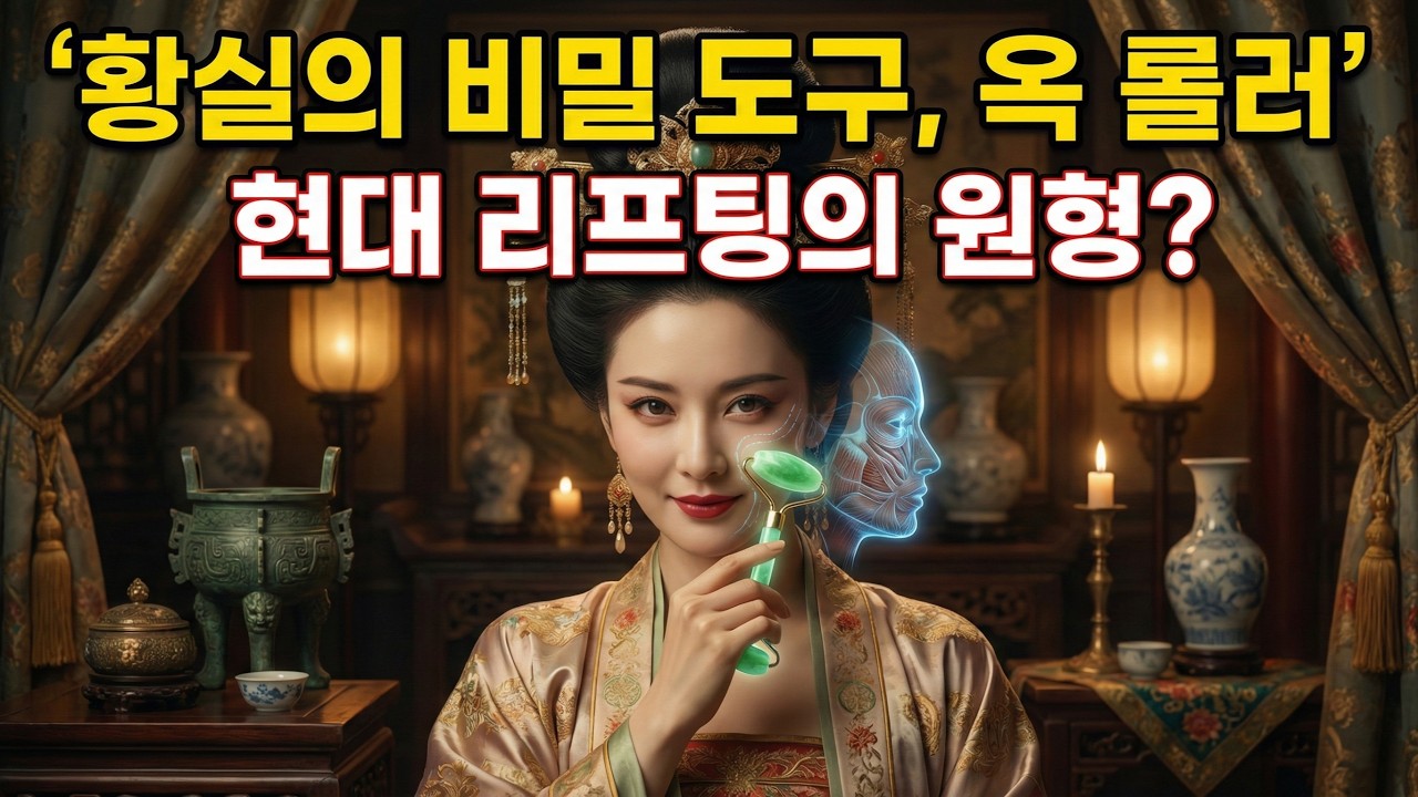 얼굴 하수도를 뚫는 얾음 롤러? 양귀비 옥 롤러의 충격 원리
