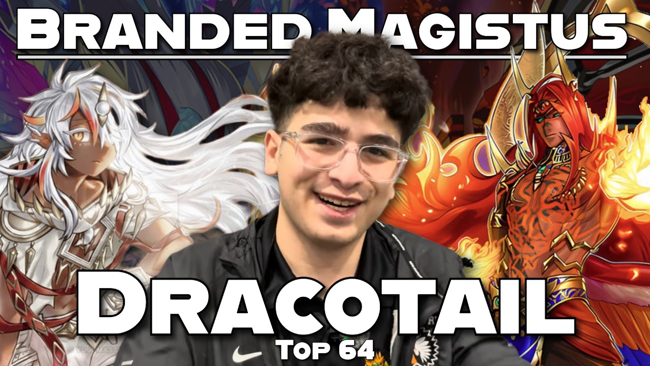 Yu-Gi-Oh! TOP 64 300th YCS RICHMOND Magistus Branded Dracotail ft. Dylan Issak