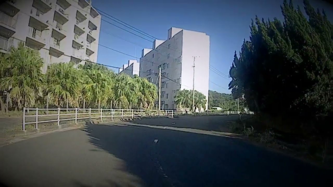 長崎県長崎市高島町走行無音動画