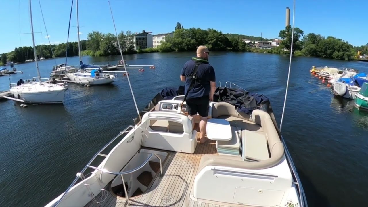 Första turen med Princess 430