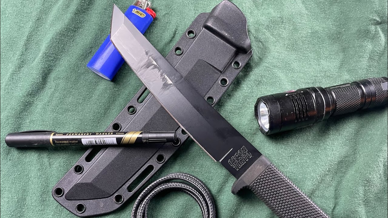Cold Steel Recon Tanto Knife: Versatile Tactical Tool- Full Review