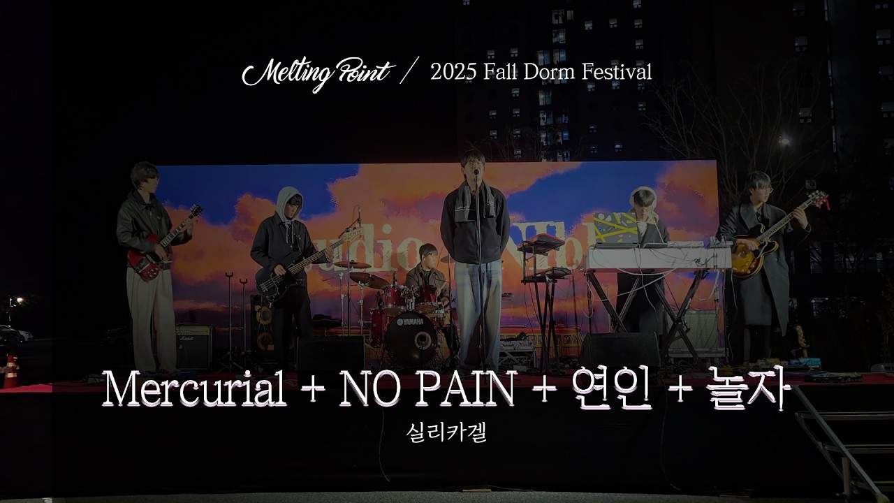 [UNIST 멜팅포인트] Mercurial + No Pain + 연인 + 놀자 - 실리카겔 Cover