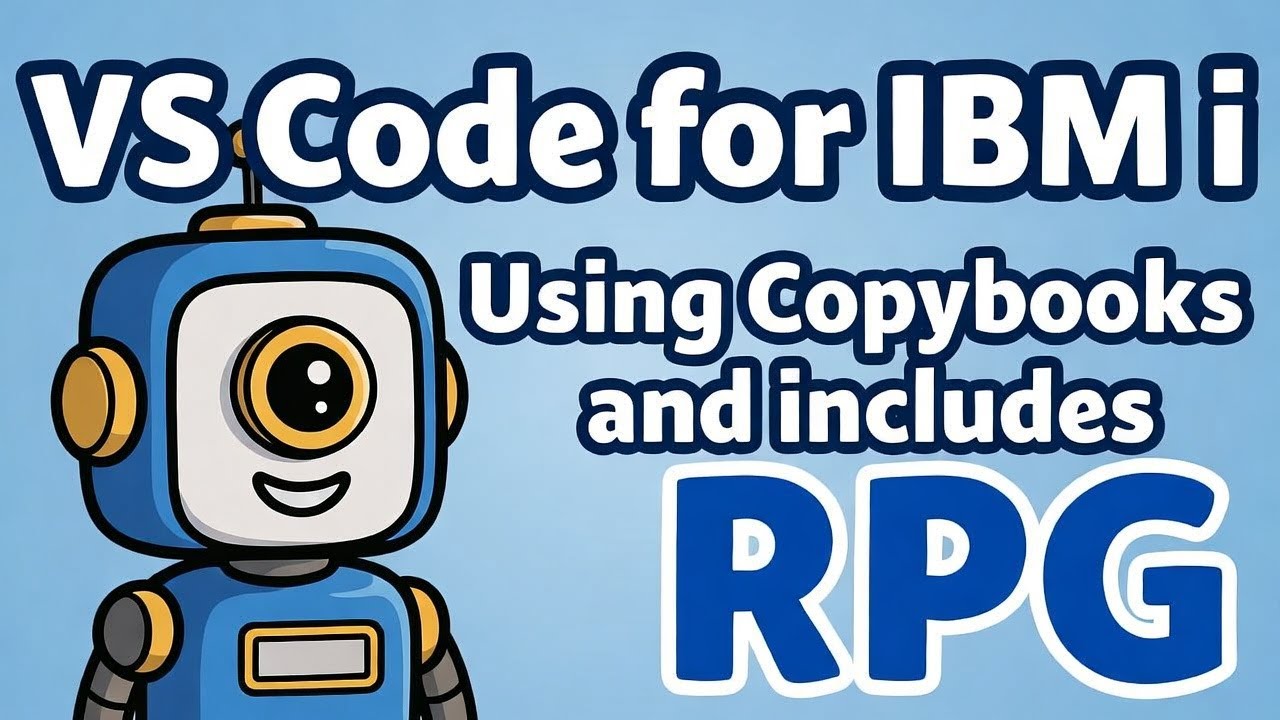 Visual Studio Code for IBM i - Using Copybooks and includes
