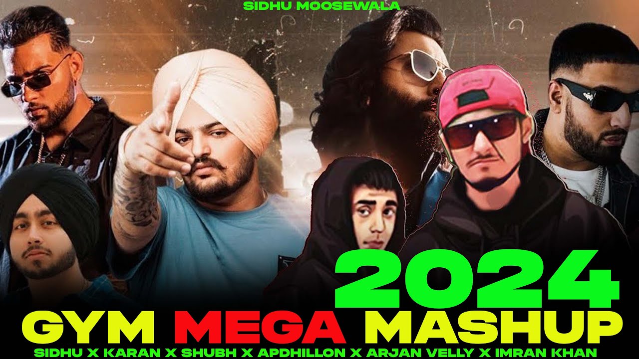 punjabi gym workout songs,punjabi workout songs 2024,Non Stop Gangster Mega Mashup,Gym Motivation