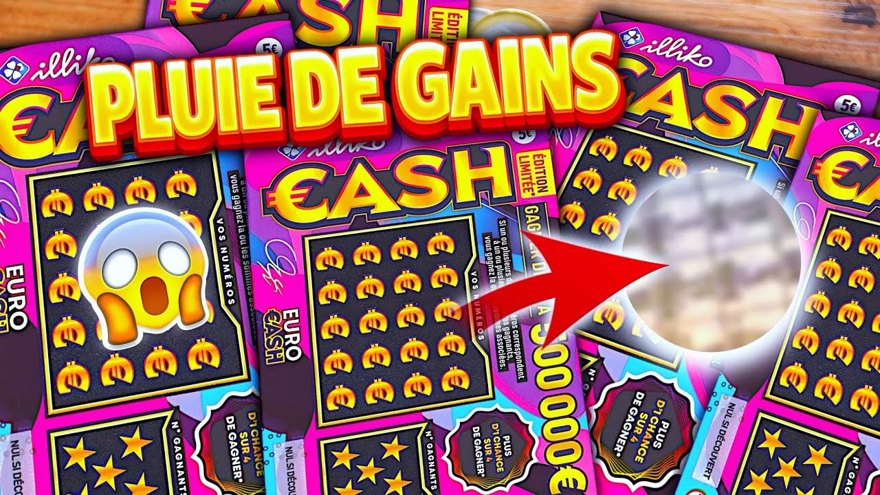 ÉNORME GAIN SUR CE CARNET DE CASH… MON JOUR DE CHANCE ! 🍀