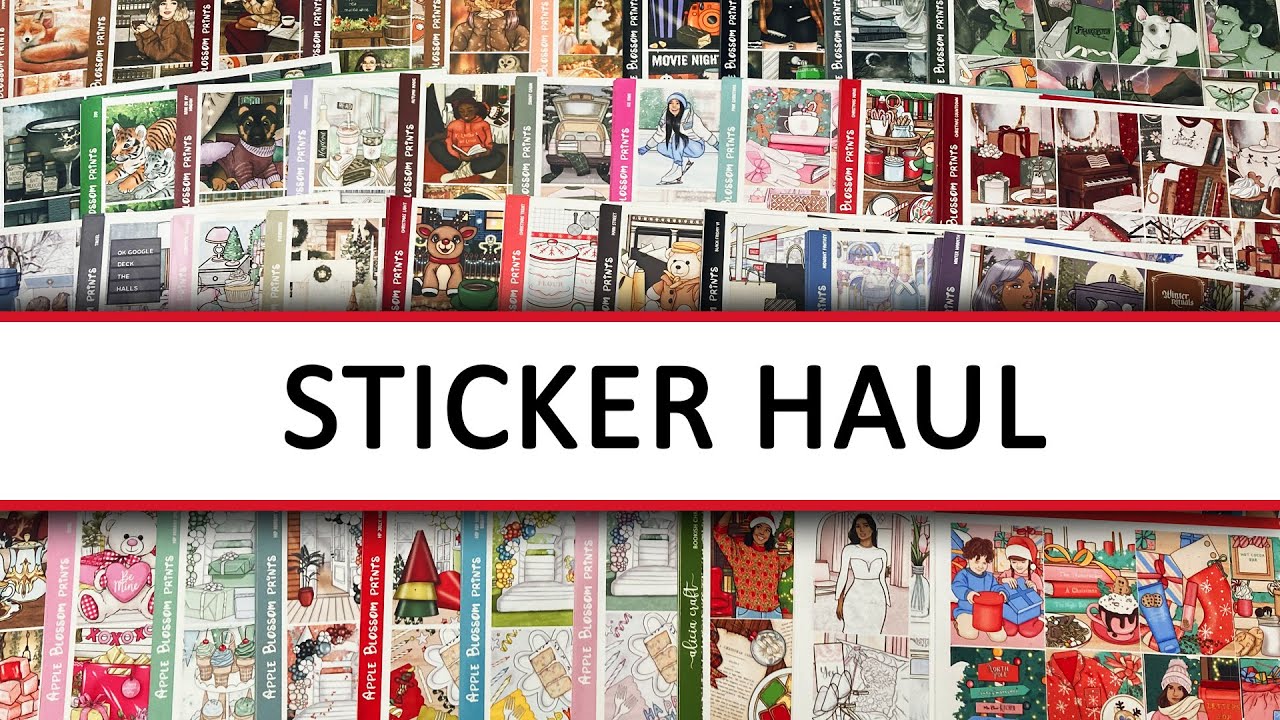 Planner Sticker Haul #122 (50+ kits!)