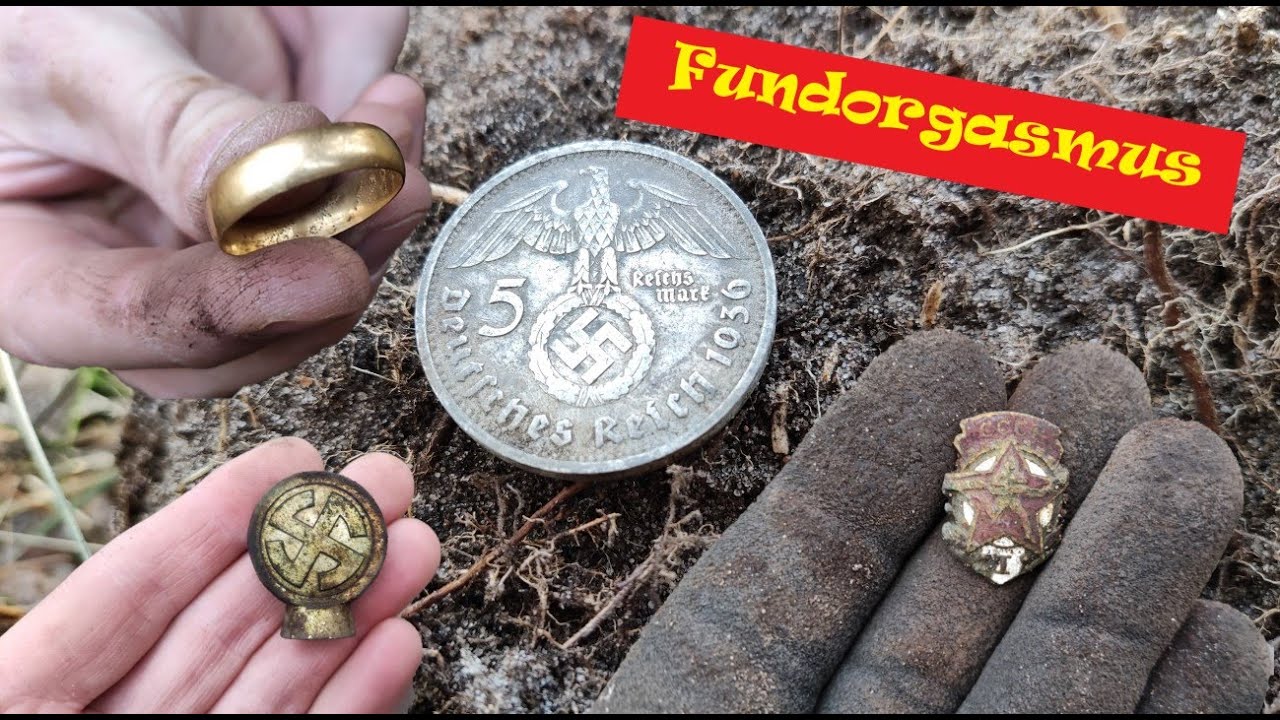 Fundeskalation beim Sondeln!!! Aurüstung der Wehrmacht, Gold und Silber gefunden