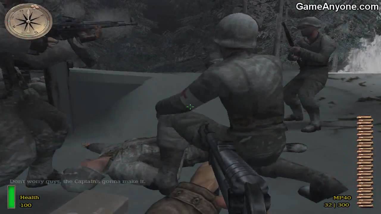 MoHAA: Spearhead - Mission 2 - Mortars & Defending The Flanks