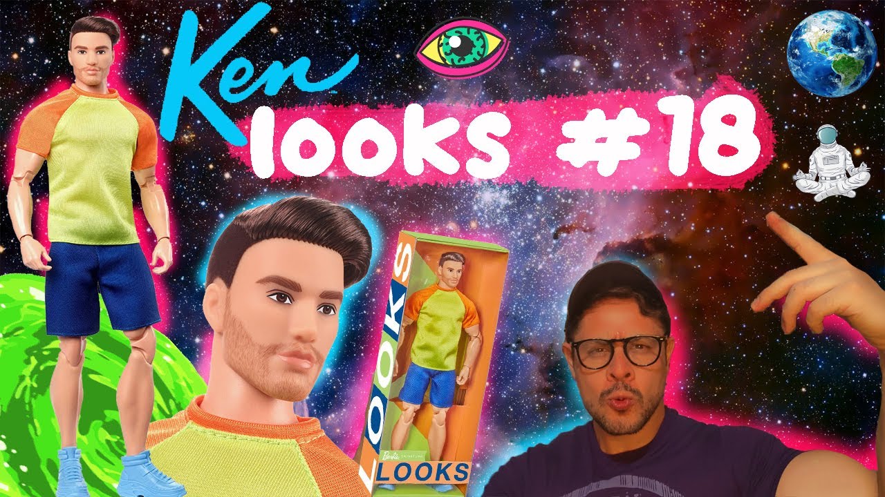 BARBIE KEN LOOKS 18! CUERPO MADE TO MOVE NUEVO! QUE TAL SE VE CON OTRA ROPA?