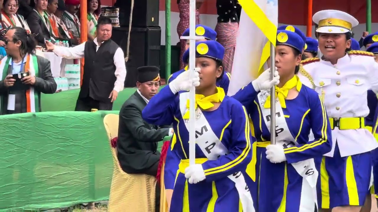 79th Independence full parade in Mirik