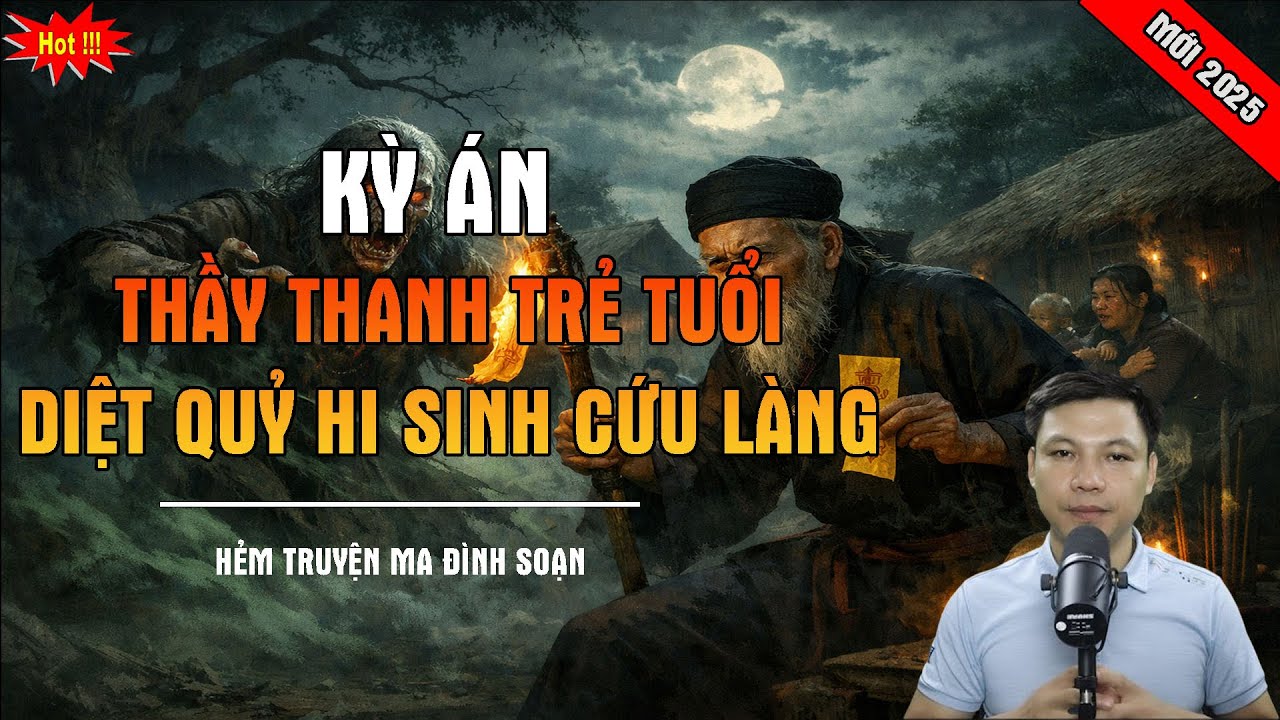 TRUYỆN MA : THẦY THANH TRẺ TUỔI DIỆT QUỶ HI SINH CỨU LÀNG | CHUYỆN MA MỚI MC ĐÌNH SOẠN