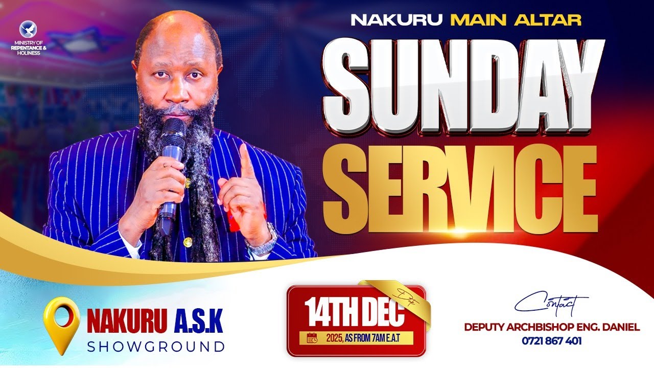 NAKURU MAIN ALTAR || SUNDAY SERVICE || 14 DEC 2025 ||