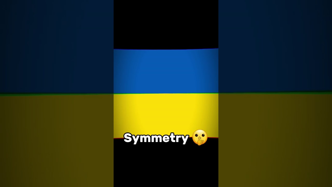 Flags symmetry #edit #symmetry #flags #countries #trend #UA_ball #Ukraine #geography #shorts