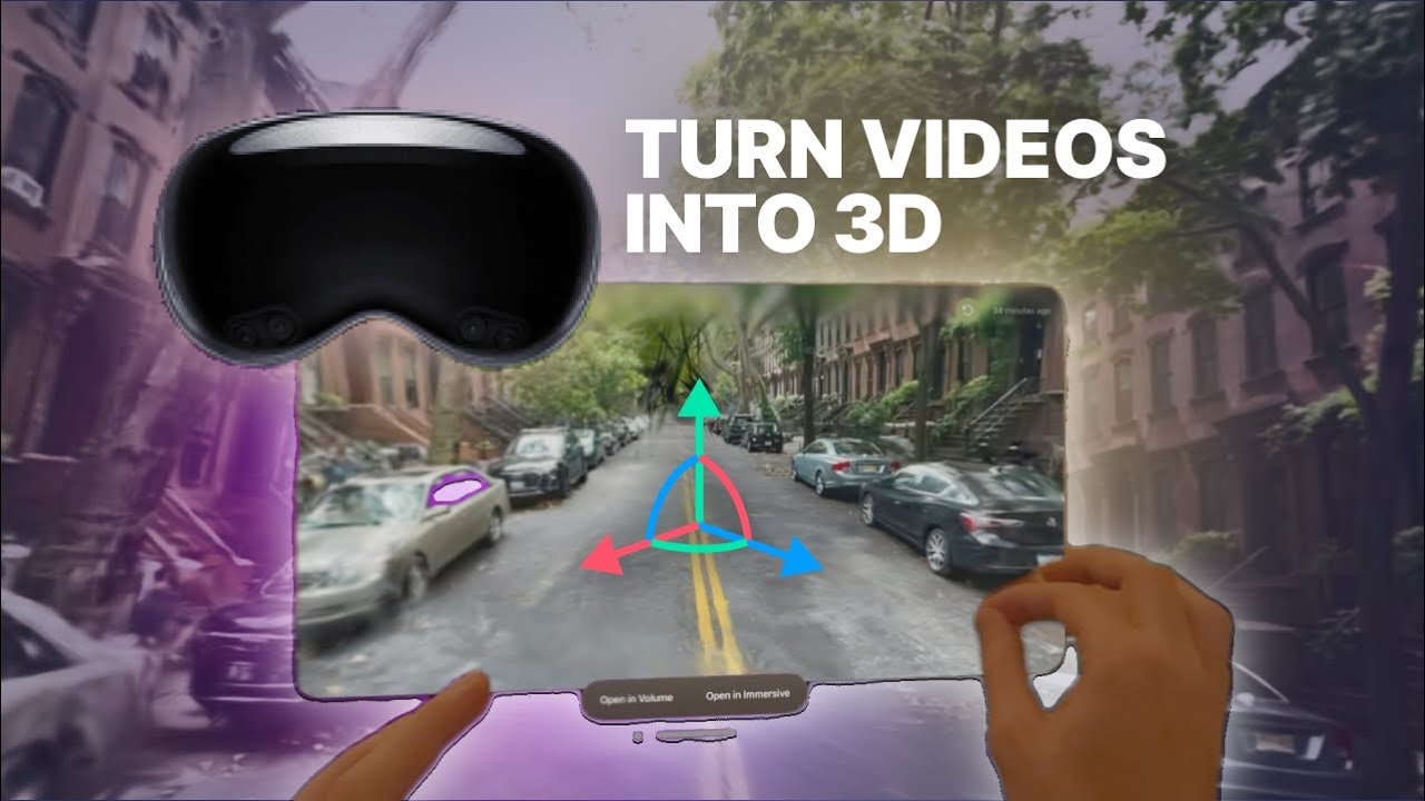 How to create immersive environments from video | Gaussian Splat tutorial for Apple Vision Pro