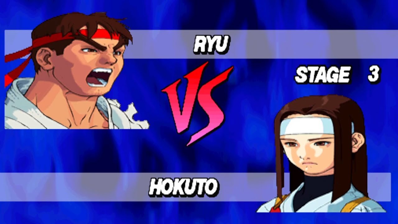 Ryu Vs Hokuto - Street Fighter Ex