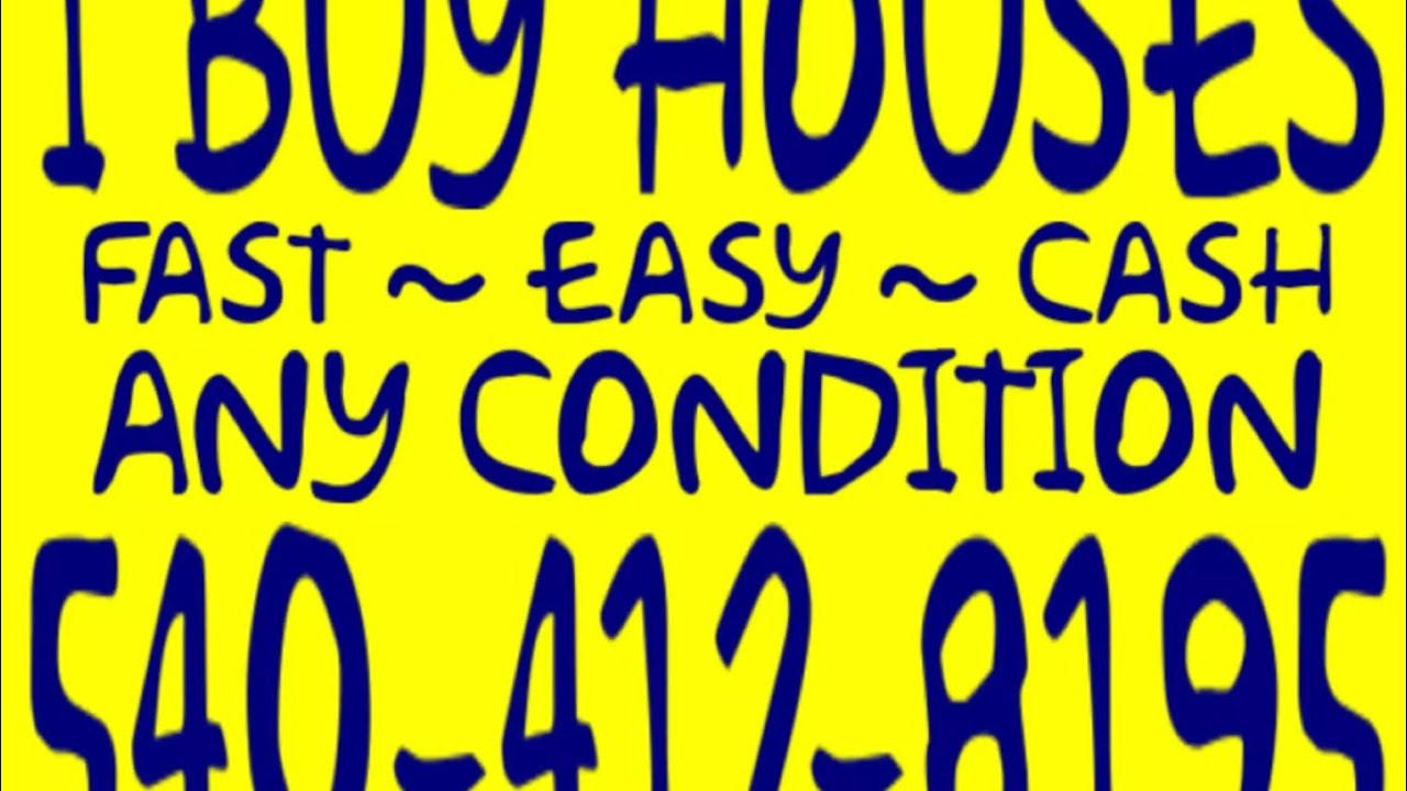 Sell your house cash Fredericksburg VA 540-412-8195 we buy houses &ldquo;as is&rdquo; sell your house fast now