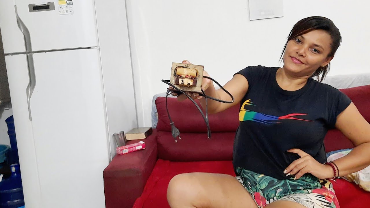 fazendo projeto com transformador de micro-ondas