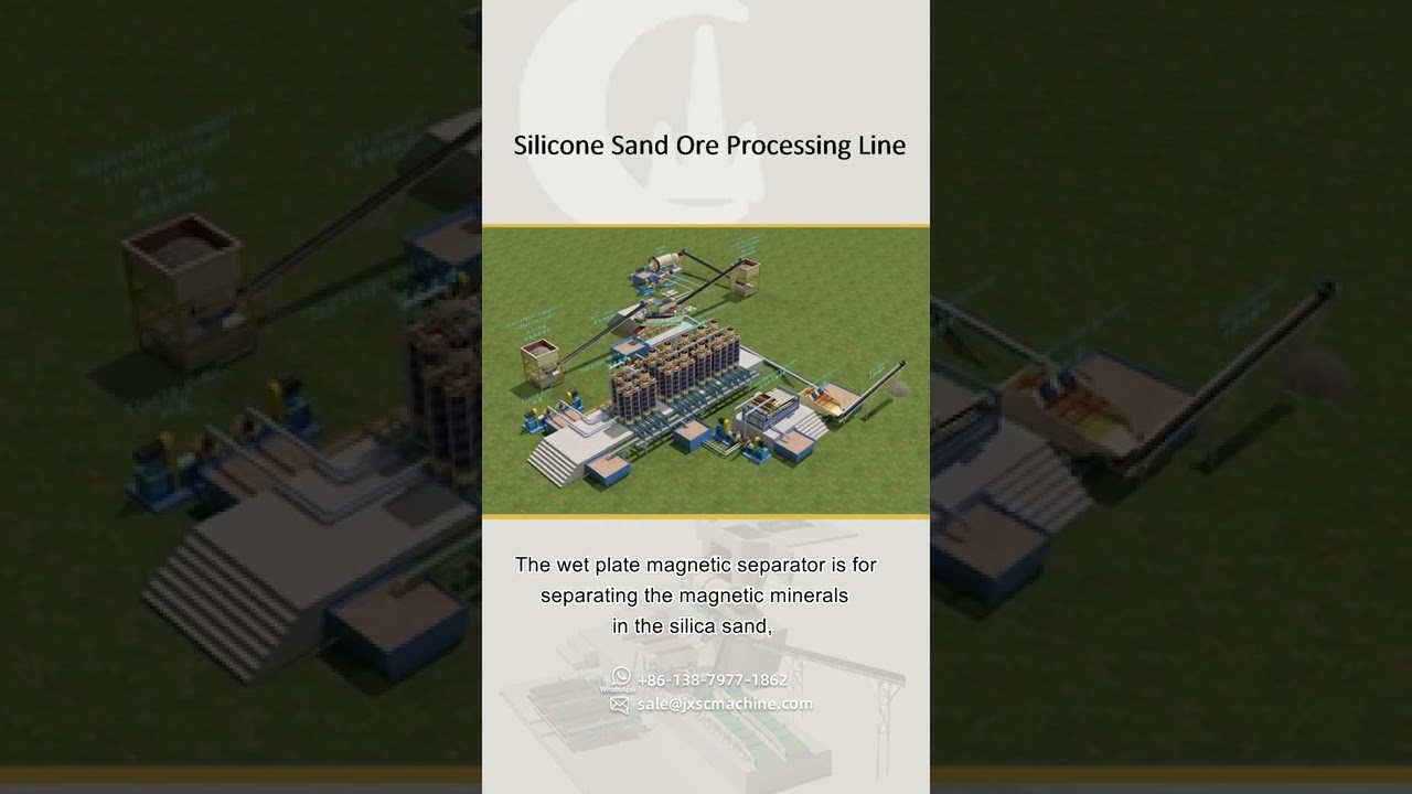 Silica Sand Ore Processing Plant