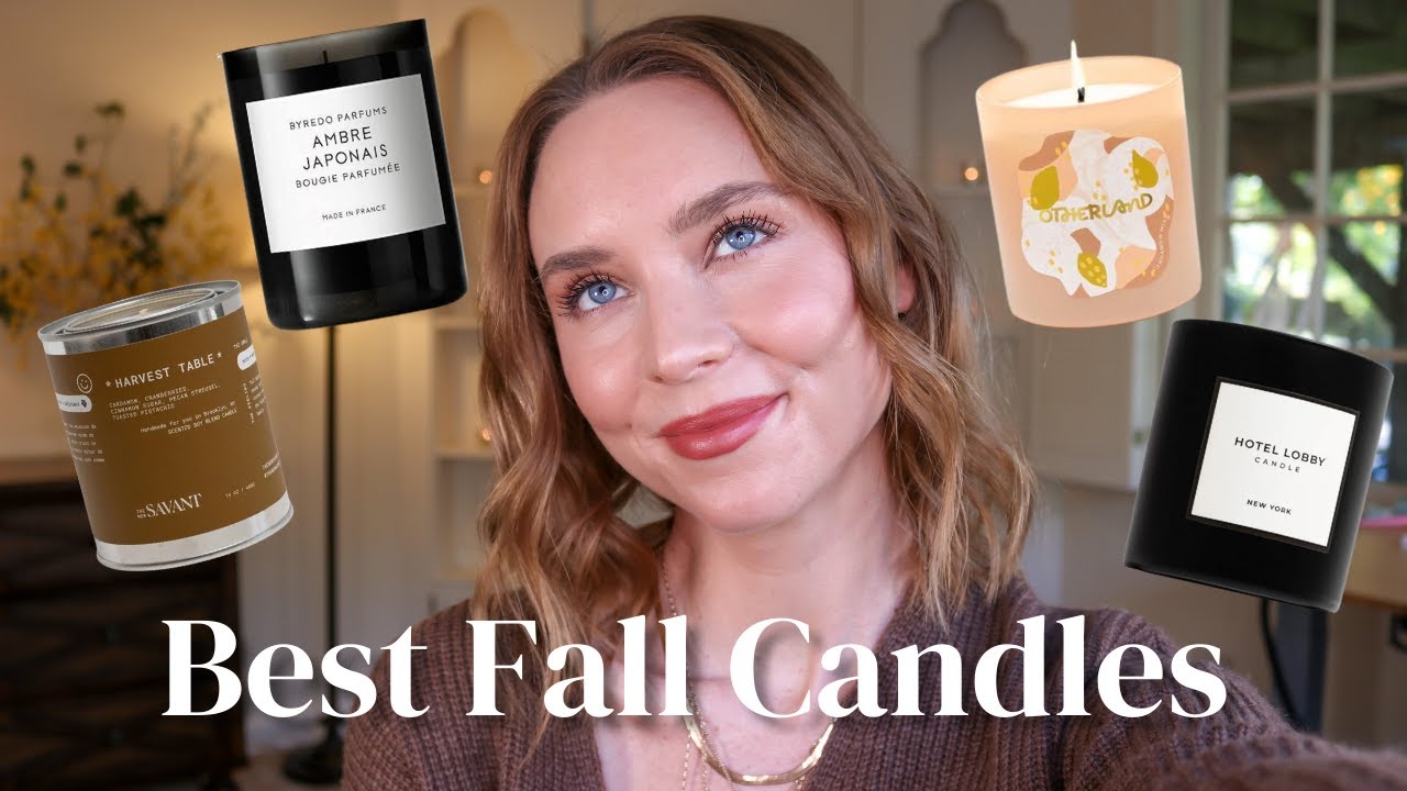 Best Fall and Winter Candles! Cozy Holiday Scents