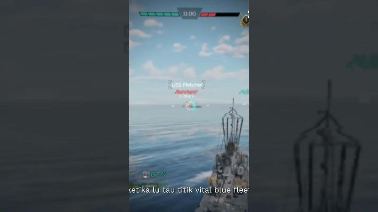 ketika lu tau titik vital blue fleet