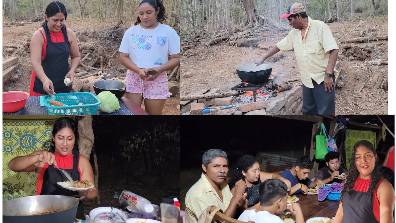 COCINANDO CON PAPÁ MIGUEL..POLLO ENCEBOLLADO Y DISFRUTANDO CON LA FAMILIA 