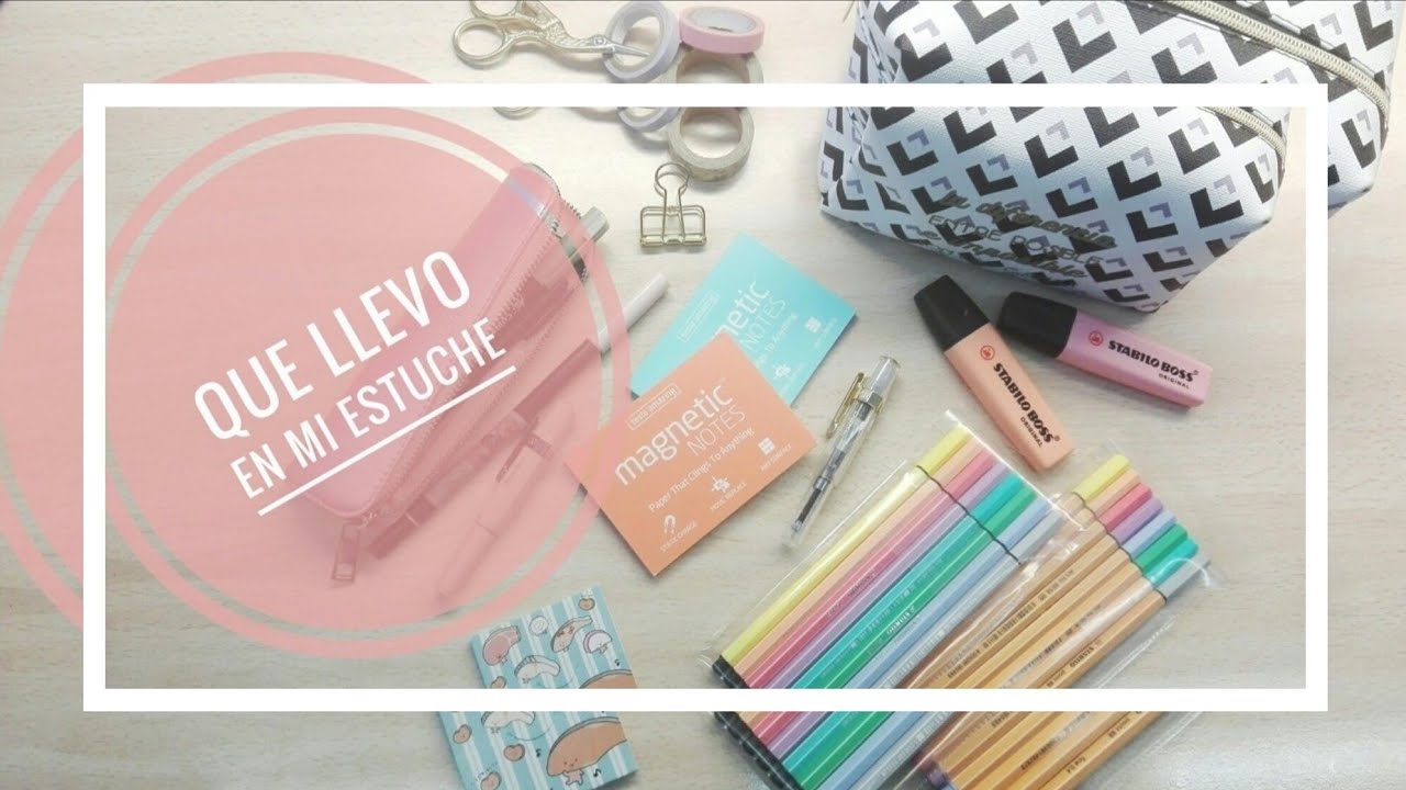 ESTUCHE || Qué llevo en mi estuche